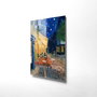 Wallity Cuadro decorativo de cristal templado Multicolor 50 x 70 cm